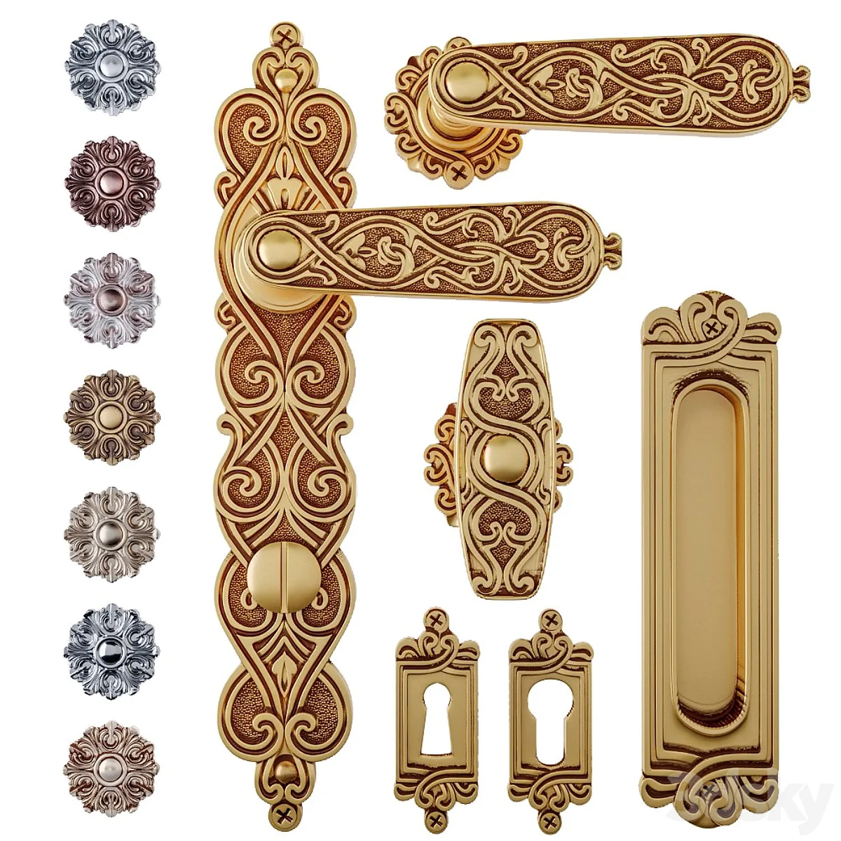 Door handle Salice Paolo IL CAIRO